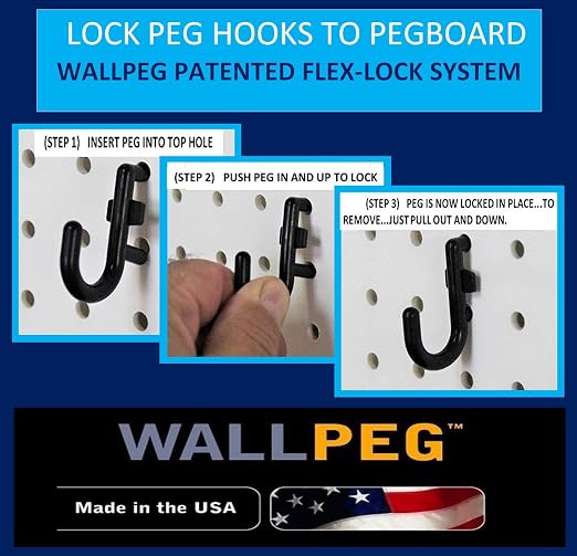 WallPeg Pegboard Wall Organizer - Image 8