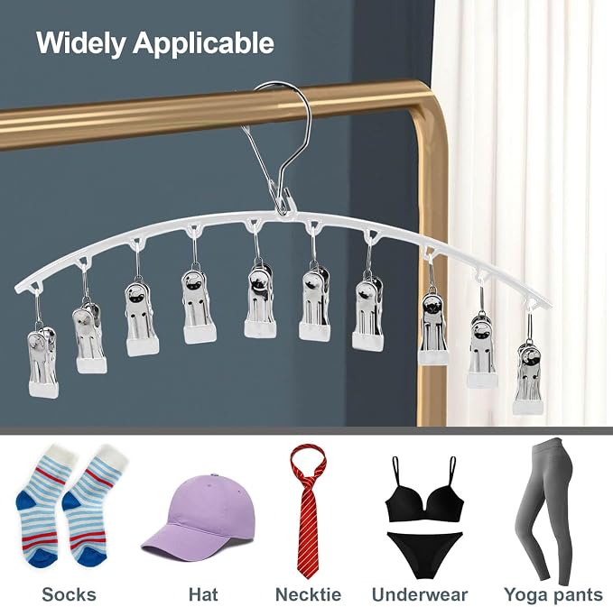 3Pack Legging Organizer for Closet, Upgrade Skirt Pants Hangers - Image 3