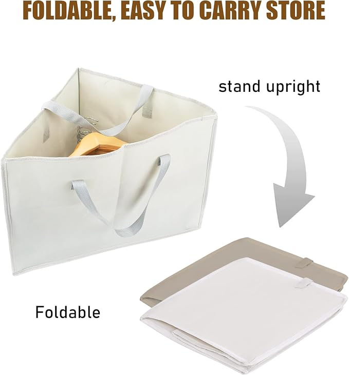 2 Set Triangle Bag Holder with Handles - Image 3