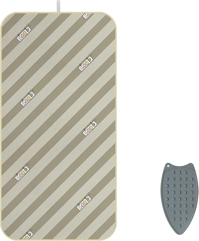 Portable Ironing Mat, Foldable Heat-Resistant Ironing Pad for by Unknown