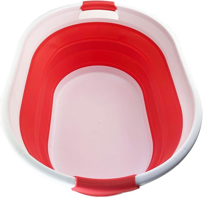 SAMMART 39L Collapsible Plastic Laundry Basket by SAMMART