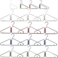 12pcs Folding Hangers, Foldable Clothes Hanger, Portable Plastic FoldableTravel by Unknown