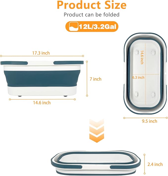 Collapsible Plastic Bucket - Image 2