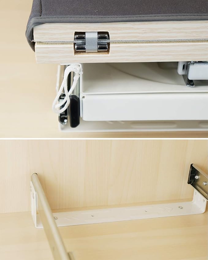 SAROSORA Retractable Ironing Board Closet Pull-Out Stow Away in The Cabinet - Image 5