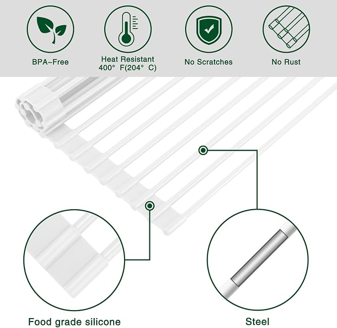Roll Up Dish Drying Rack - Image 5