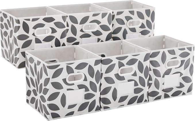 MAX Houser Fabric Storage Bins Cubes Baskets Containers by MAXHouser
