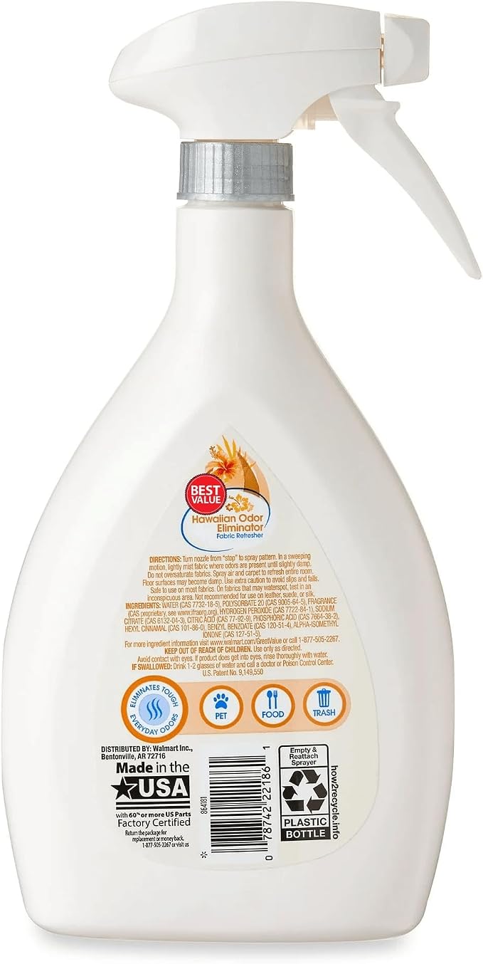 Hawaiian Fabric Air Refresher 27 fl oz – Tropical Fresh Scent Odor Eliminator - Image 5