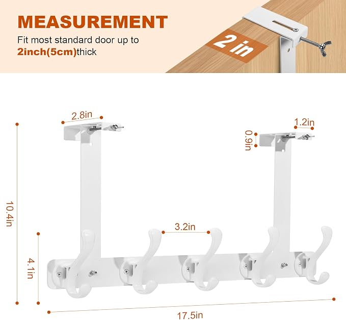 persevere Over The Door Hooks - Image 3