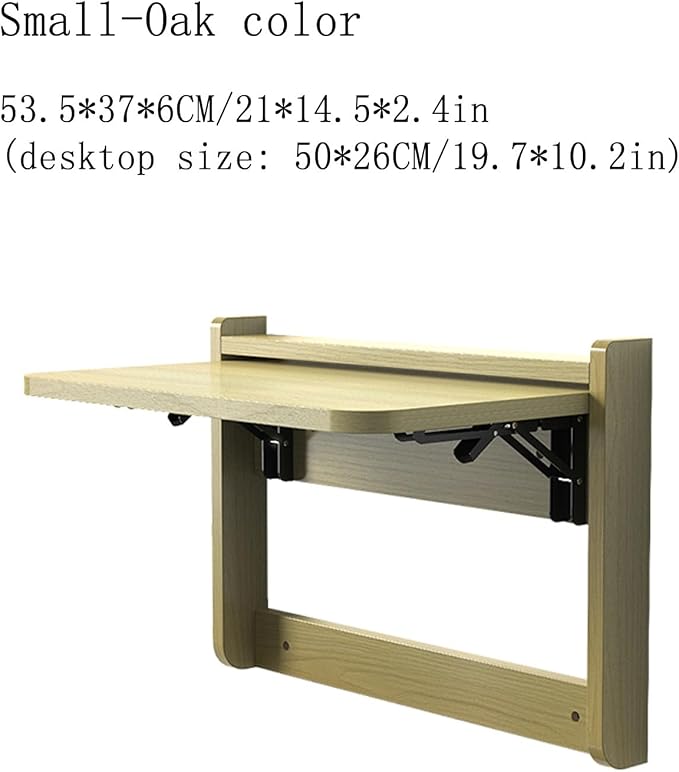 Fold Down Laundry Table, Home bar Foldable Floating nightstands，Floating - Image 3