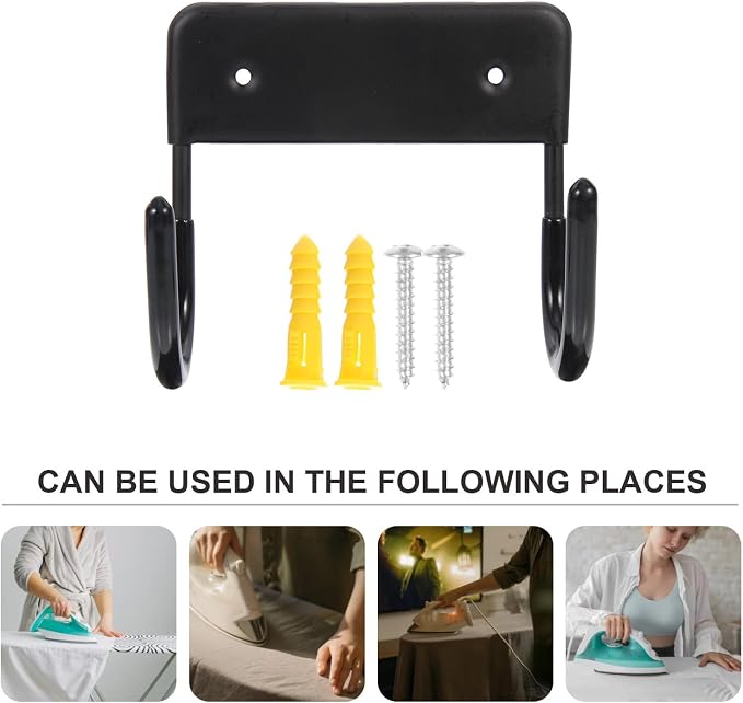 Healifty Ironing Board Hook Wall Mount - Image 3