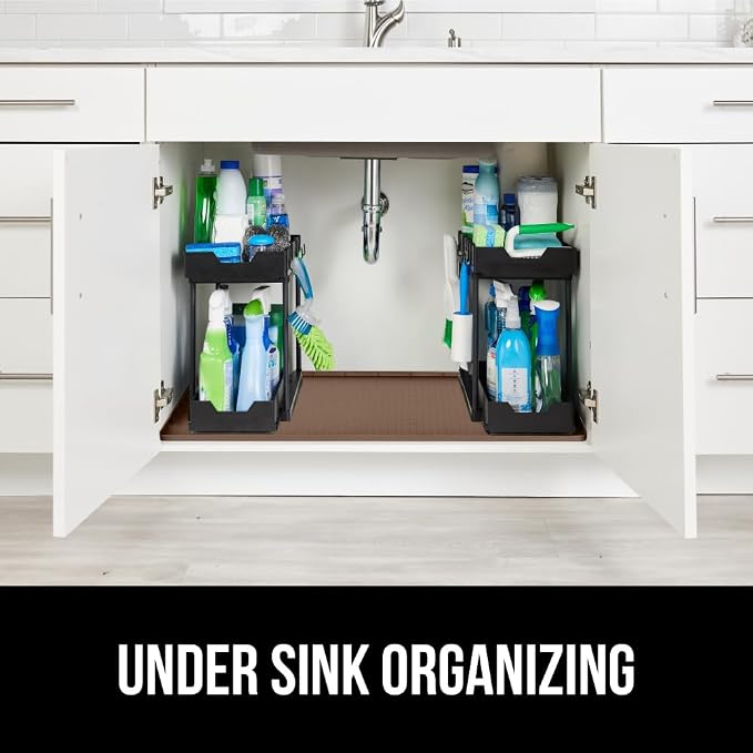 GORILLA GRIP Waterproof Silicone Under Sink Mat - Image 9