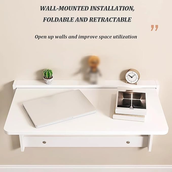 Fold Down Laundry Table, Wall Mounted Desk Folding, Folding Wall-Mounted - Image 7