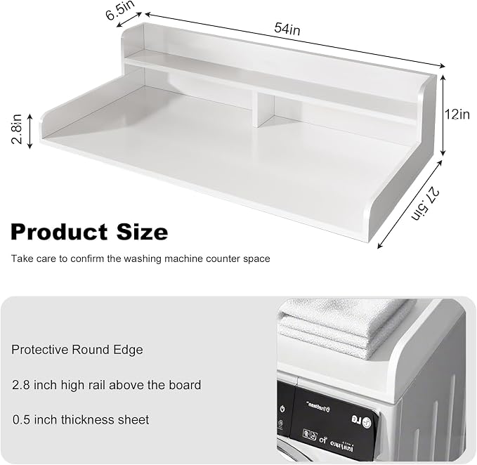 2-Tier Washer Dryer Countertop - Image 2