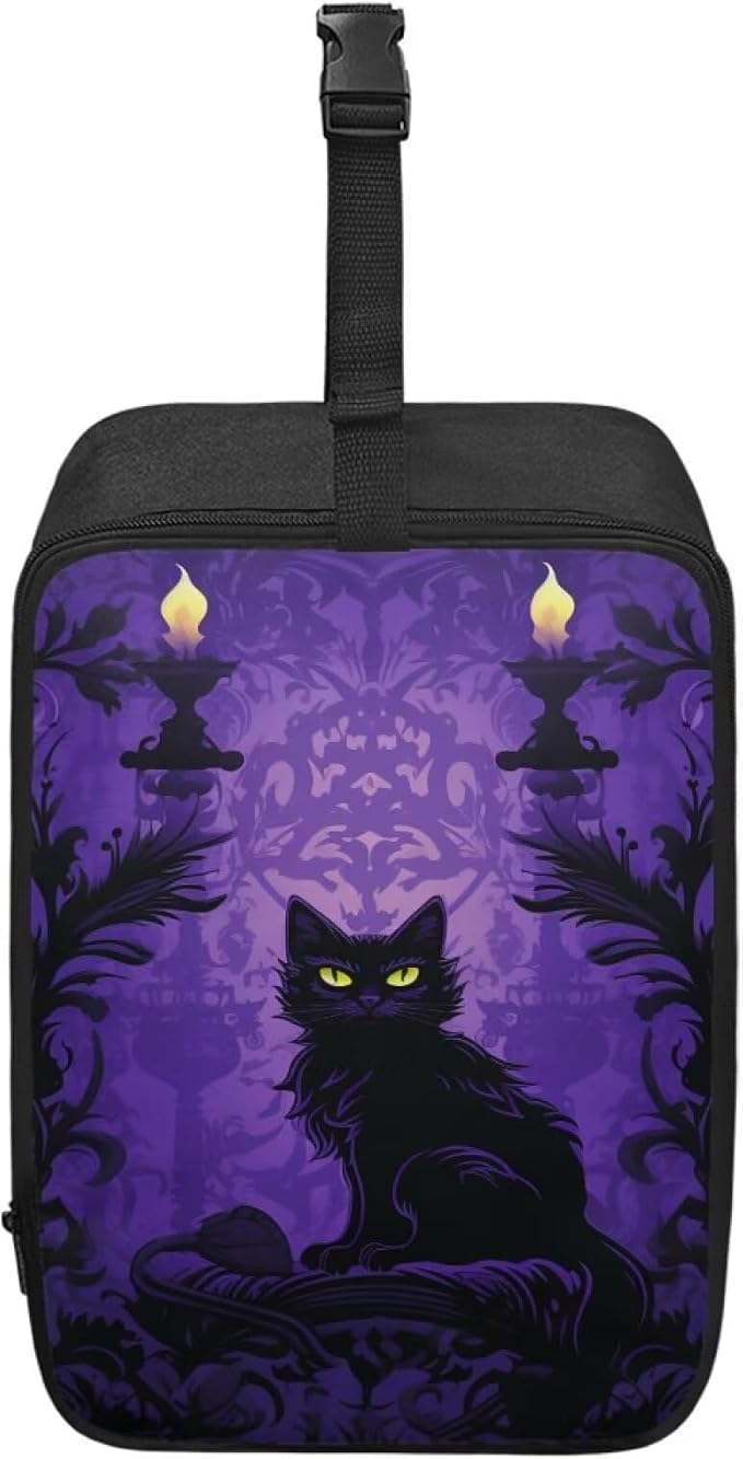 Halloween Cat Travel Iron Storage Bag by YUVAMAGIMO
