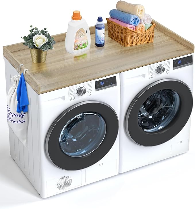 VEVOR Washer Dryer Countertop, Water-Resistant Laundry Machine Topper Cover by VEVOR