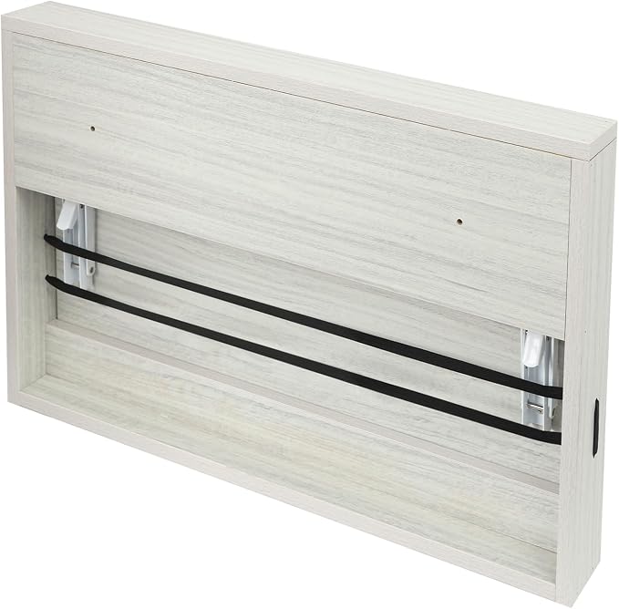 Folding Wall Mounted Table Desk, Small Space Drop Leaf Wall Desk, Floating Table - Image 3