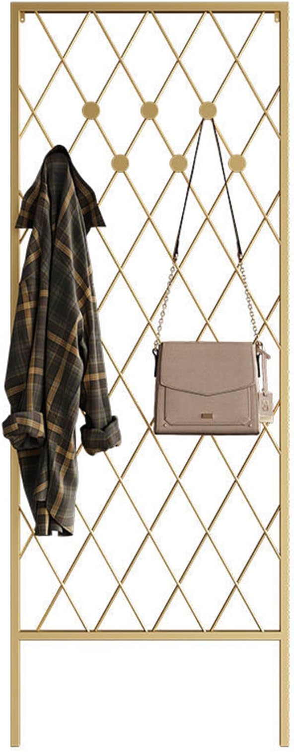 Simple Creative Metal Coat Stand Corner Garment Rack, Garment Rack Hall Tree by Unknown