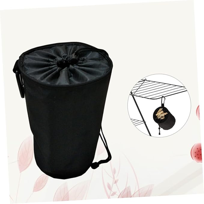 Mobestech Oxford Cloth Storage Bag Capacity Hanging Clothespins Bag Peg - Image 8
