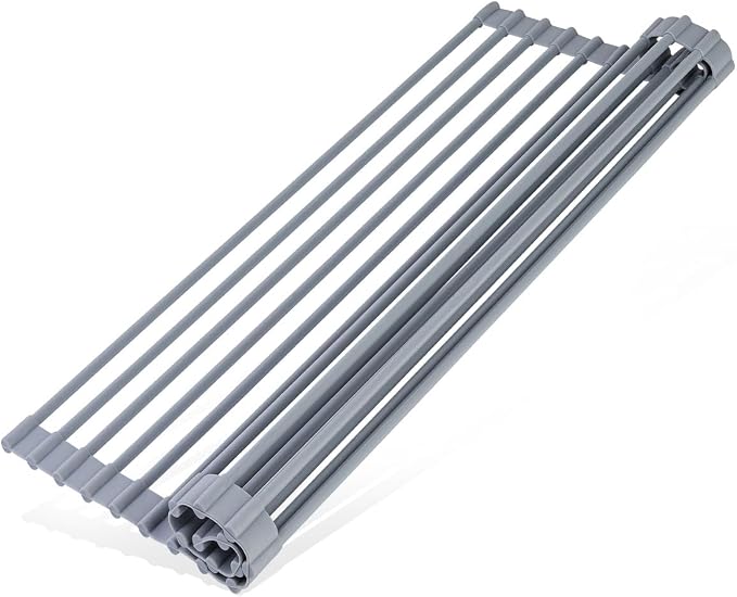 Better Houseware 1434 Over- Over-Sink Roll-Up Drying Rack by BetterHouseware