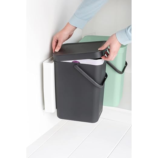 Brabantia Sort & Go Built-in Cupboard Recycling Cans Double Door Mounted Trash - Image 8