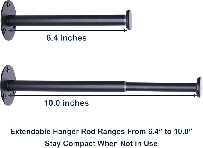 4 Pack Retractable Hanger Holder - Image 3