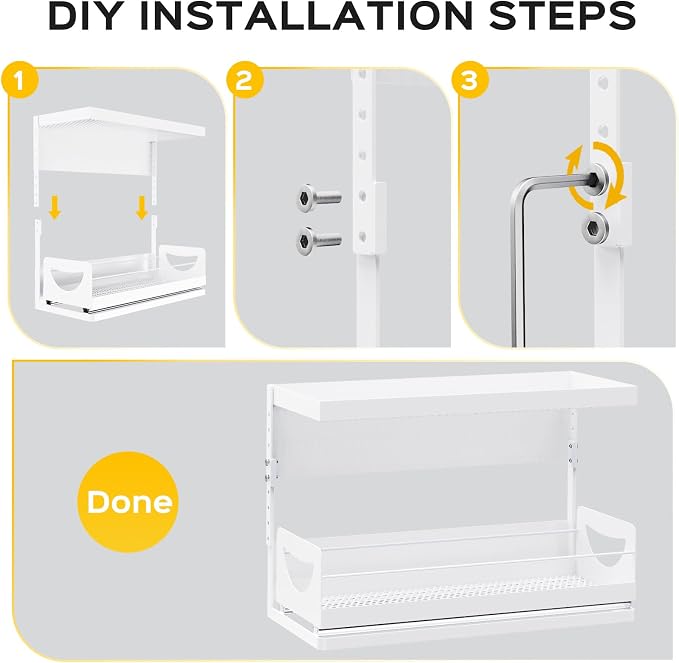 2 Tier Magnetic Storage Shelf - Image 3