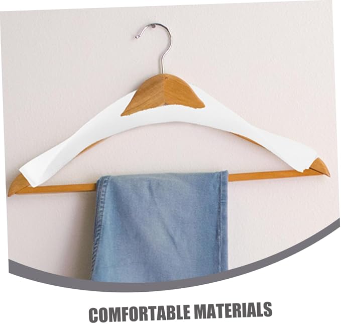Ciieeo 50pcs Non-Slip Foam Hanger Covers Padded Suit Protector Strips Sponge - Image 7