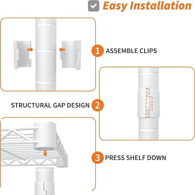 Portable Clothes Rack, Heavy Duty Closet Organizer - Image 3