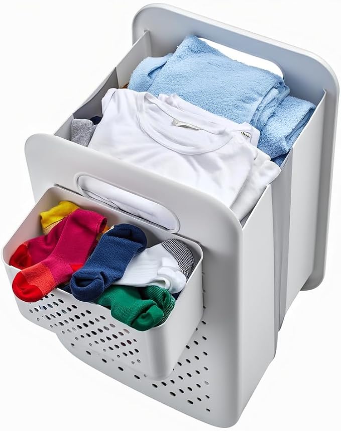 Large Collapsible Laundry Basket - Image 9