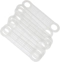 40pcs Clear Non-Slip Rubber Clothes Hanger Grips Windproof Clothes Hanging by PZRT