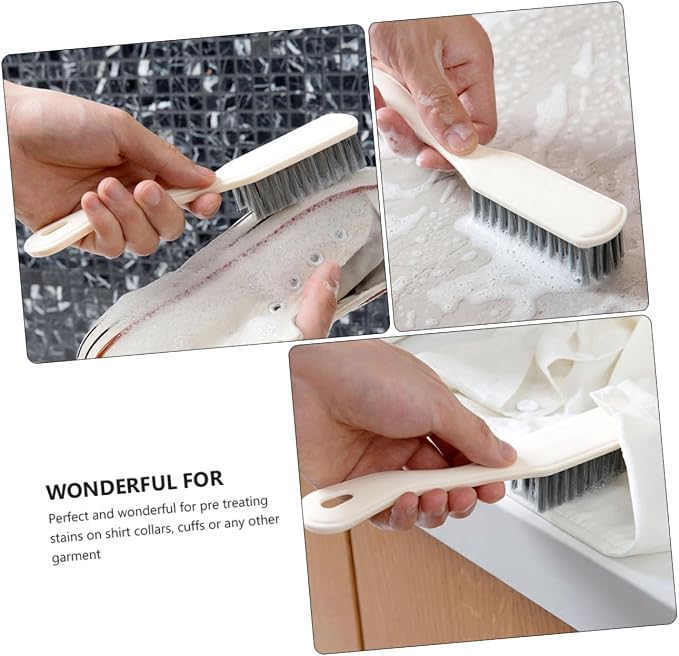 4-Piece Flexible Cleaning Brush Set Pot Shoe Bathroom Laundry Brushes Versatile - Image 2