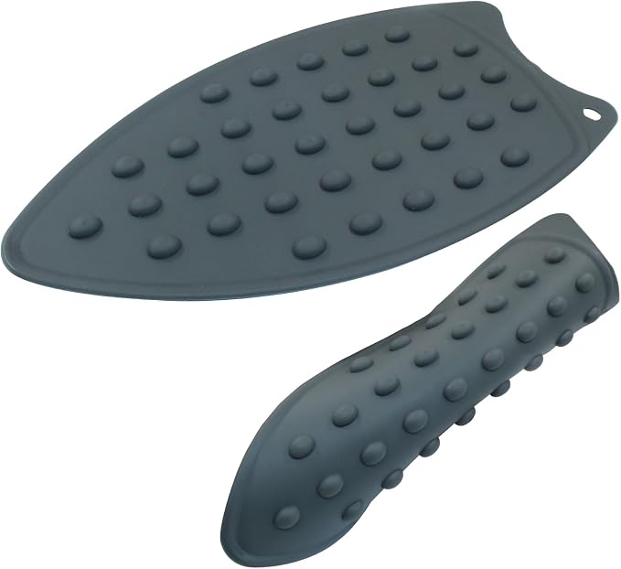 2 Pcs Silicone Iron Rest Pads Mat Iron Hot Heat Resistant Protective Pads - Image 3