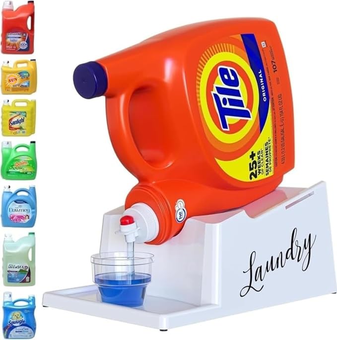 Skywin Laundry Detergent Holder Stand Organizer and Drip Tray by Skywin