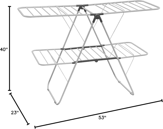 Brookstone 2 Tier Folding Rack - Image 7