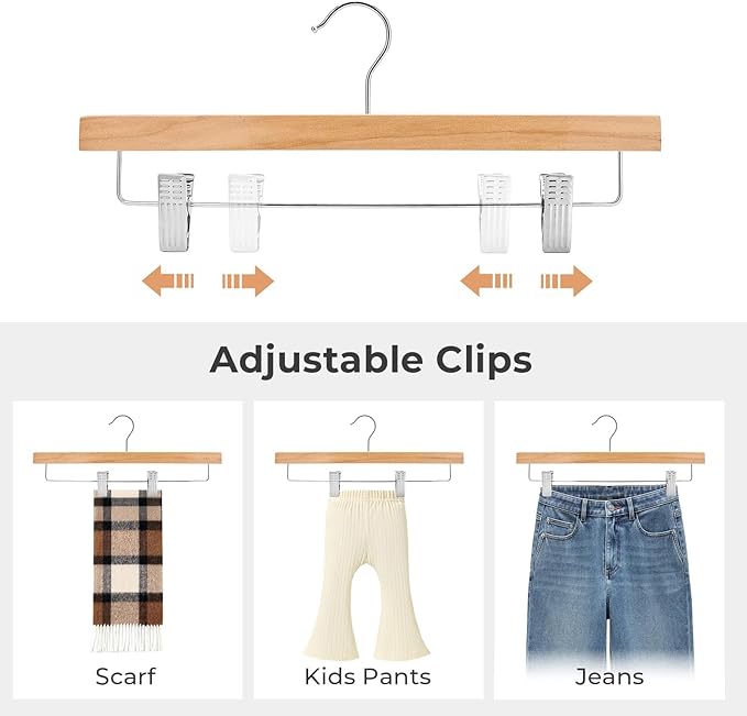 HOUSE DAY Wooden Pants Hangers - Image 2