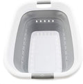 SAMMART 37L Collapsible Plastic Laundry Basket by SAMMART