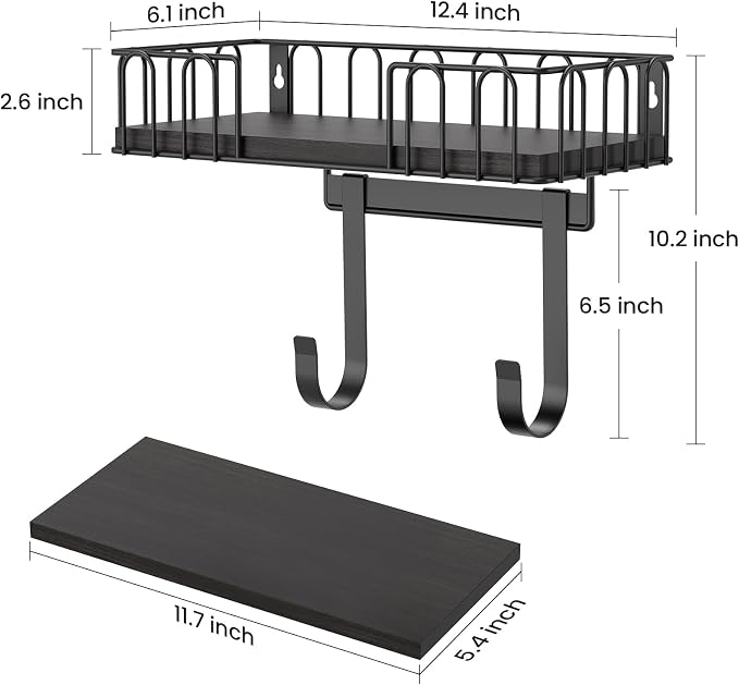 ORLESS Ironing Board Hanger Metal Wall Mount Iron and Ironing Board Holder - Image 6
