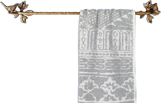 Solid Brass Bird Antique Towel Rod Bathroom Accessories Retro Hardware Bird - Image 5