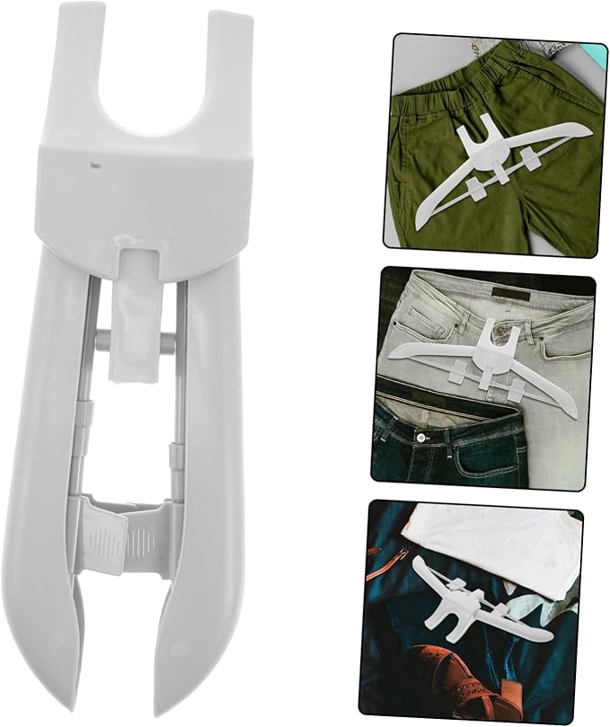 HOMSFOU Folding Garment Hanger for Steaming Clothes Portable Steamer Rack - Image 9
