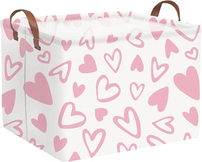 FXOLCSHE Valentines Day Gift Basket Empty, Baby Girl Baskets, Bins by FXOCSHE