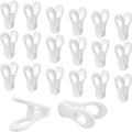 40 Pcs Multi-Purpose Hanger Clips by Zorveiio
