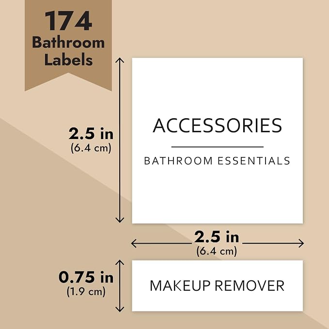 Talented Kitchen Minimalist Bathroom Labels - Image 5