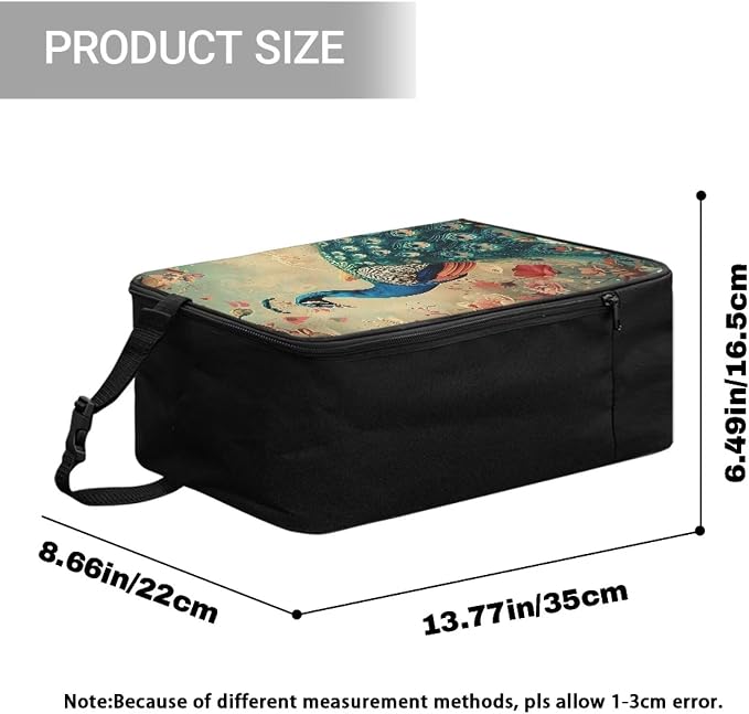 Peacock Steam Iron Travel Bag - Image 7