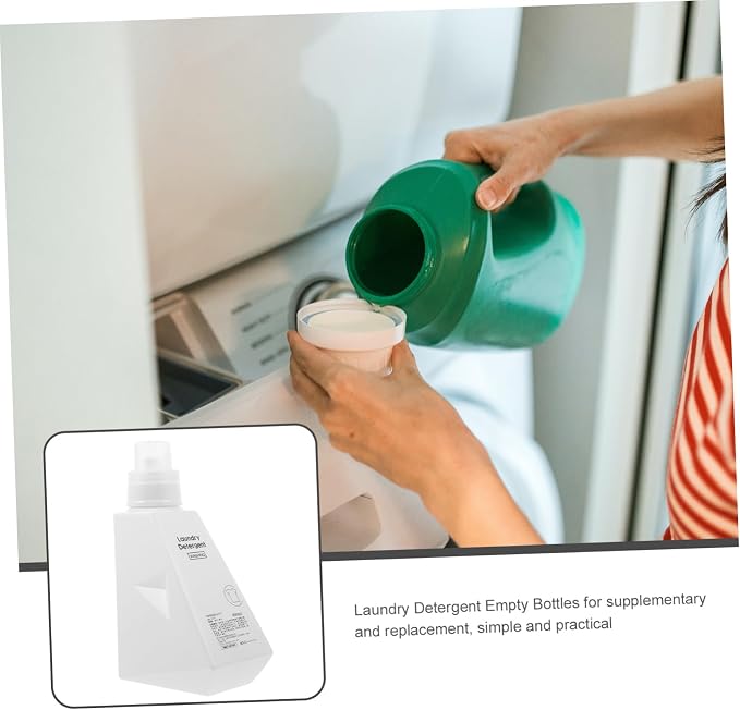 LIFKOME Large Capacity Laundry Detergent Bottle Refillable Scent Booster - Image 4