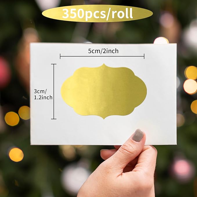 350 PCS Fancy Shape Stickers, Food Craft - Image 2