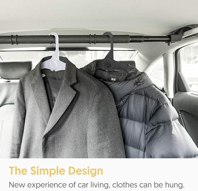 NICEDACK Premium Travel Hangers 3 Pack Portable Folding Clothes Hangers - Image 9