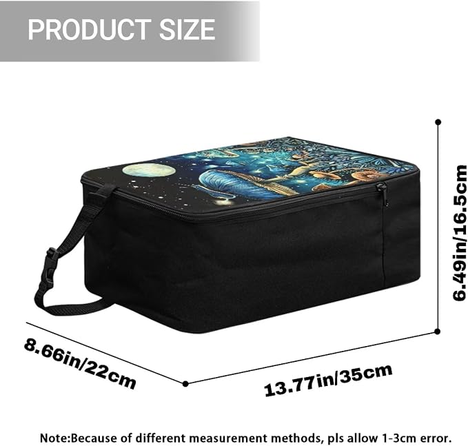 Mushroom Lightweight Irons Carrying Case Portable Handheld Steamer Storage Bag - Image 7