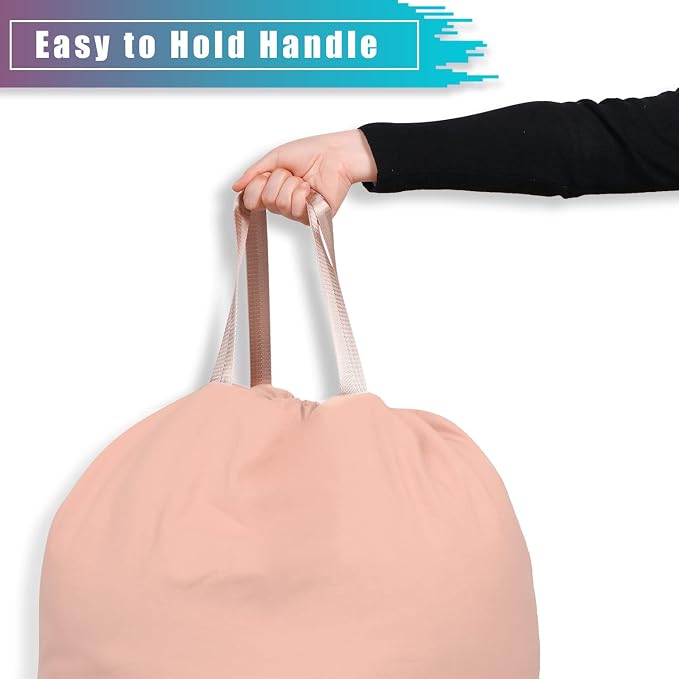 LOLOMLO Extra Large Canvas Laundry Bags - Image 3