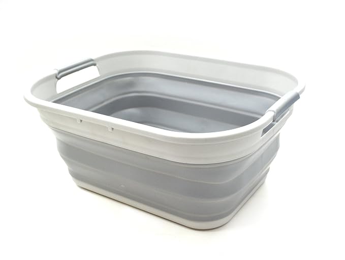 SAMMART 19.5L Collapsible Plastic Laundry Basket - Image 3