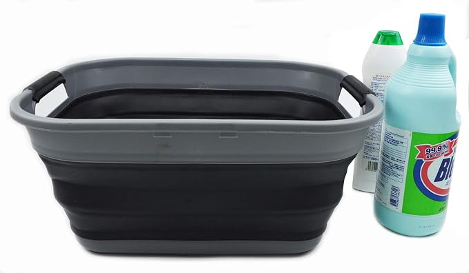 SAMMART 17.5L Small Collapsible/Foldable/Pop Up/Portable Washing Tub/Storage by SAMMART
